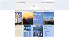Desktop Screenshot of hotelsrinagar.com
